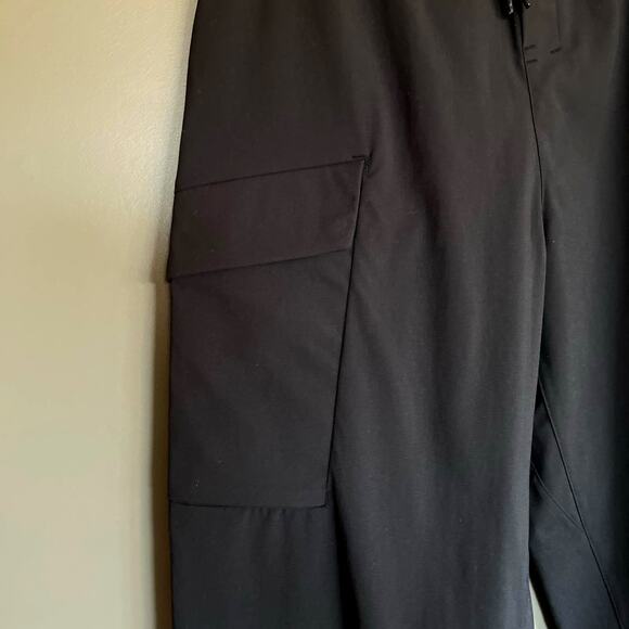 Noli Destination Pants Black Size Small Cargo Pocket Wide Leg Casual Comfortable - Picture 10 of 16